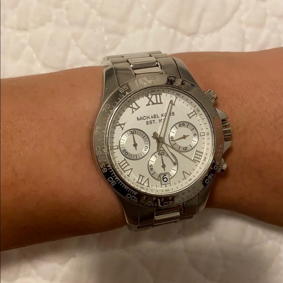 Michael Kors Accessories - Silver Michael Kors Watch